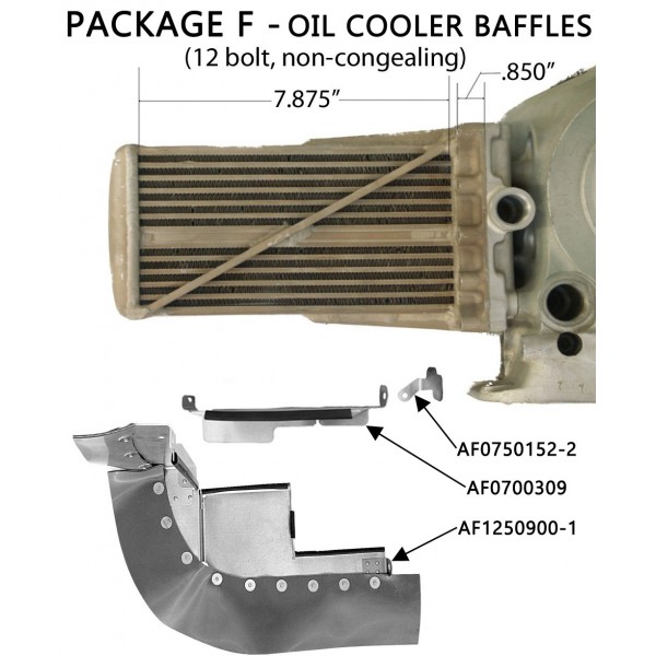 Package F - Oil Cooler Baffles